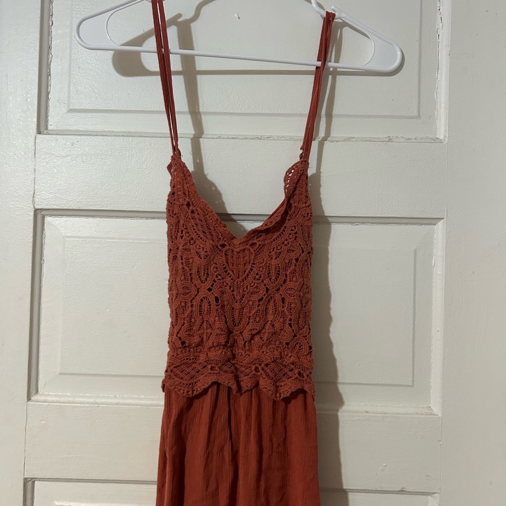 Maurices Terracotta Textured Tank Top